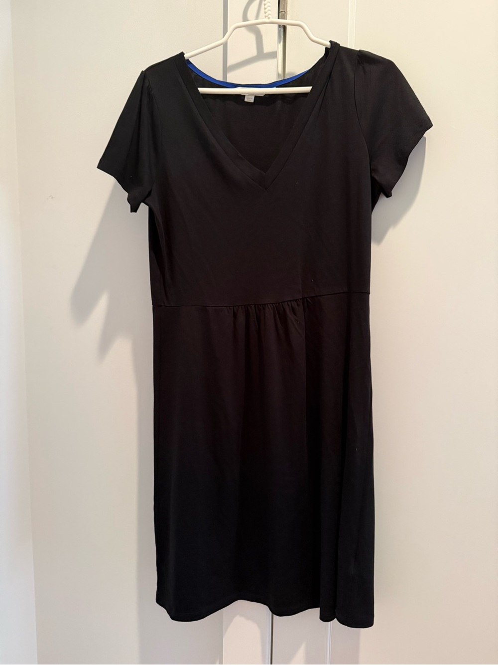 Boden Black V-Neck Women's Dress
